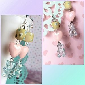 Polka Dots and Sweet Stuff Handcrafted Earrings